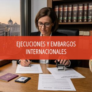 Ejecuciones y embargos internacionales