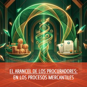 El arancel de los procuradores en los procesos mercantiles