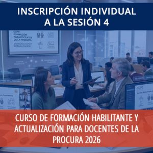 Sesión 4 - Formación continuada para docentes de la Procura - Tecnología y docencia